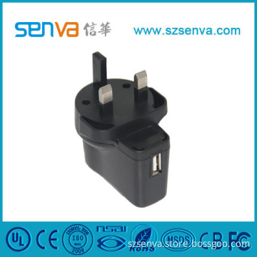 UL/CE Approval USB Power Adapter for Mobile Phone (XH-6W-5V01-AF-08)